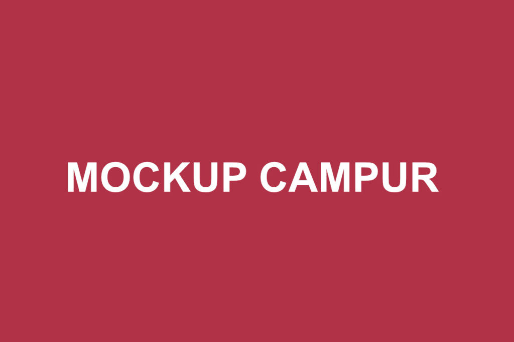 Download Mockup Up Campur - KBP 2021 by Tendi Rahmat